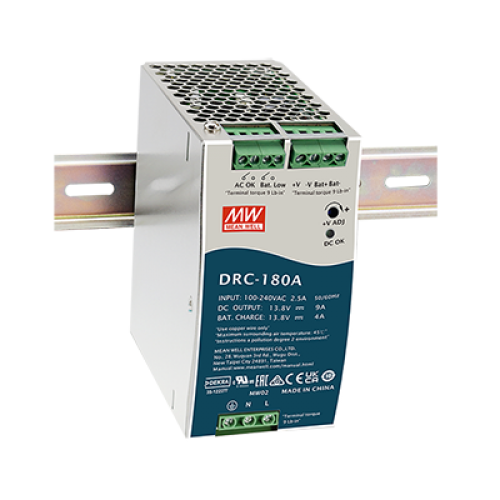 179.4W 13.8VDC 13.8VDC 9A 4A UPS Function DIN Rail Power Supply
