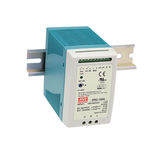 96.6W 13.8V 4.5A 13.8V 2.5A UPS Function DIN Rail Power Supply