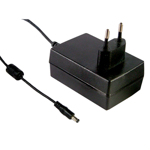 18W 28VDC 0.64A Green Industrial EURO Plugtop Adapter