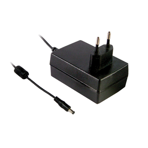 36W 48VDC 0.75A Industrial Green EURO Plugtop Adapter