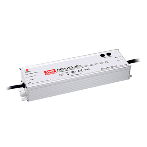 151.2W 24VDC 6A Harsh Environment IP65 Rated Power Supply with Adjustable Output Levels