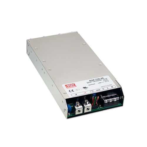 751.2W 24VDC  Low Profile 1U Enclosed Switching Power Supply
