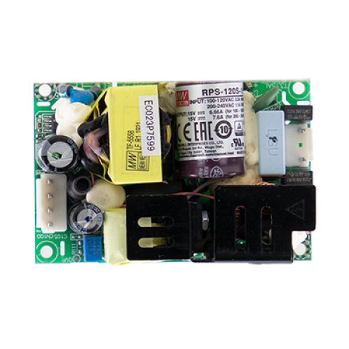 114W 15VDC 7.6A Compact Medical Open Frame Power Supply