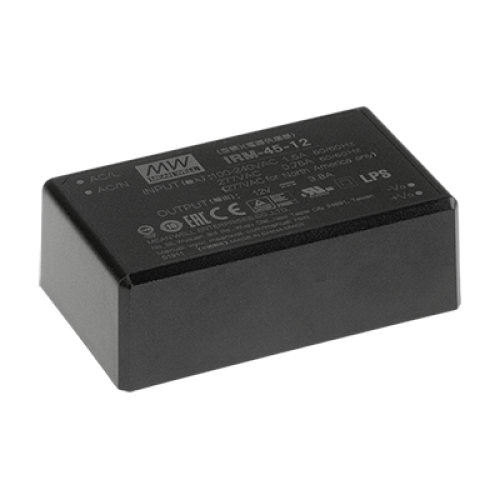 45W 15VDC 3A PCB Mount Encapsulated Power Supply