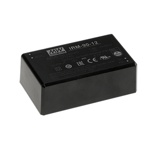 80W 12VDC 6.7A PCB Mount Encapsulated Power Supply with Screw Terminals