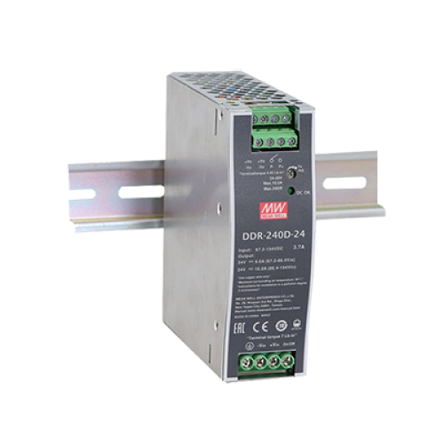 240W 16.8 ~ 33.6VDC Input 24VDC Output DIN Rail Converter