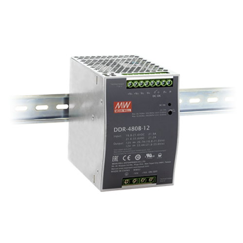 480W 67.2 ~ 154VDC Input 24VDC Output DIN Rail Converter