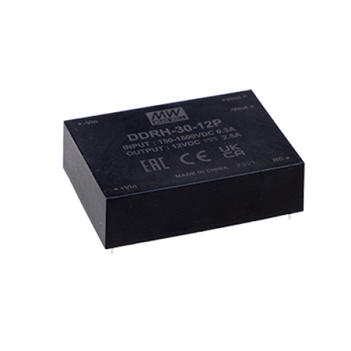30W 15VDC 2A Wide Input DIN Rail DC-DC Converter